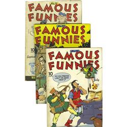 Famous Funnies #109-119 Group, Davis Crippen