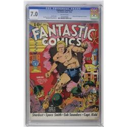 Fantastic Comics #1 (Fox, 1939) CGC FN/VF 7.0 Off-white