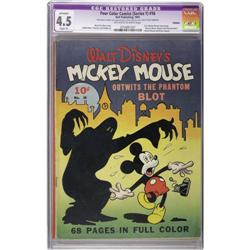 Four Color #16 Mickey Mouse (Dell, 1942) CGC