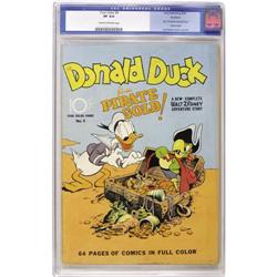 Four Color #9 Donald Duck "Pirate Gold" - Rockford pe