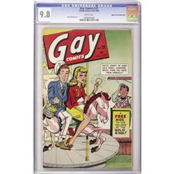 Gay Comics #21 Mile High pedigree CGC 9.8