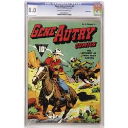 Gene Autry Comics #5 Crowley Copy pedigree (Fawcett, 19