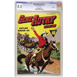 Gene Autry Comics #6 Crowley Copy pedigree
