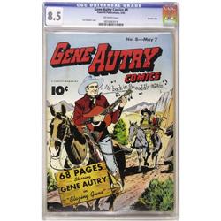 Gene Autry Comics #8 Crowley Copy pedigree