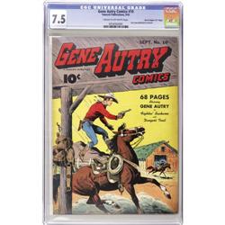 Gene Autry Comics #10 Davis Crippen ("D" Copy) pedigree