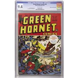 Green Hornet Comics #20 Mile High pedigree
