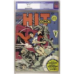 Hit Comics #19 Rockford (Quality, 1942) CGC NM- 9.2