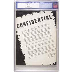 Is This Tomorrow Black and White Advance Copy