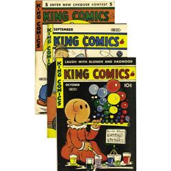 King Comics #109-119 Group - Davis Crippen ("D"