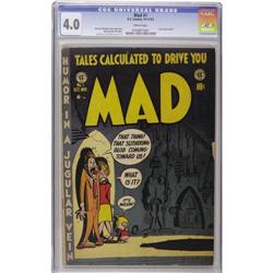 Mad #1 (EC, 1952) CGC VG 4.0 Cream pages.