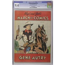 March of Comics #54 Gene Autry - File Copy (K. K. Publ
