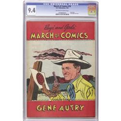 March of Comics #78 Gene Autry (K. K. Publications, In