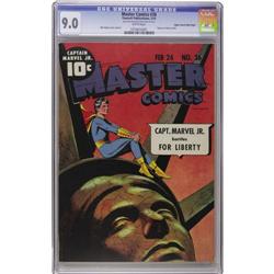 Master Comics #36 Mile High pedigree (Fawcett,