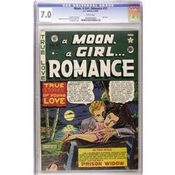 A Moon, A Girl...Romance #12 (EC, 1950) CGC FN/VF 7.0 W