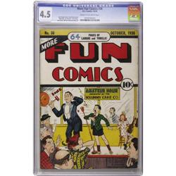 More Fun Comics #36 (DC, 1938) CGC VG+ 4.5. Overstreet
