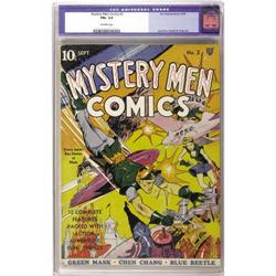 Mystery Men Comics #2 (Fox, 1939) CGC FN+ 6.5 Off-white