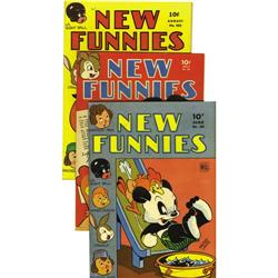 New Funnies #100-109 Group - Davis Crippen ("D"