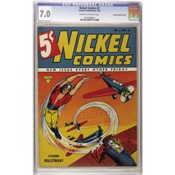 Nickel Comics #2 Crowley Copy/File Copy (Fawcett, 1940)