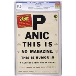 Panic #8 Gaines File CGC NM+ 9.6 