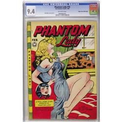 Phantom Lady #16 Mile High pedigree CGC NM 9.4