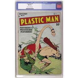 Plastic Man #19 (Quality, 1949) CGC NM 9.4 Cream to off