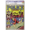Image 1 : Police Comics #10 (Quality, 1942) CGC VF 8.0 Off-white