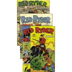 Red Ryder Comics Group - "D" Copies 1943-45