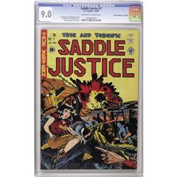 Saddle Justice #7 Davis Crippen ("D" Copy) pedigree (EC