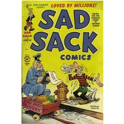 Sad Sack Comics Group of 9 Davis Crippen ("D