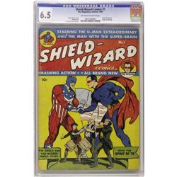 Shield-Wizard Comics #1 (MLJ, 1940) CGC FN+ 6.5 Off-whi
