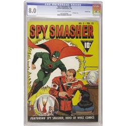 Spy Smasher #3 Crowley Copy pedigree (Fawcett,