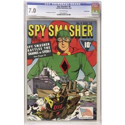 Spy Smasher #6 Crowley Copy pedigree (Fawcett,