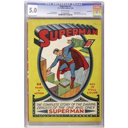 Superman #1 Nova Scotia pedigree (DC, 1939) CGC