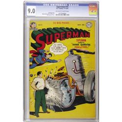 Superman #73 (DC, 1951) CGC VF/NM 9.0 Off-white