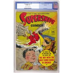 Supersnipe Comics V1#6 Rockford pedigree CGC 9.0