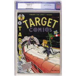 Target Comics V2#11 Mile High pedigree (Novelty Press