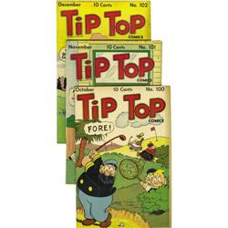 Tip Top Comics #100-109 Group, Davis Crippen