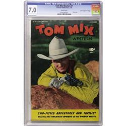 Tom Mix Western #1 Davis Crippen ("D" Copy) pedigree (F