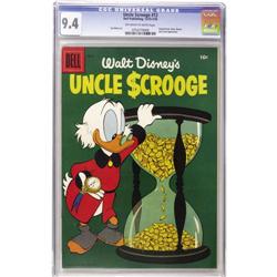 Uncle Scrooge #12 (Dell, 1955) CGC NM 9.4 Off-white to