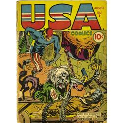 USA Comics #1 (Timely, 1941) Condition: GD-.