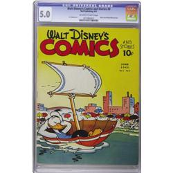 Walt Disney's Comics and Stories #9 (Dell, 1941) CGC VG