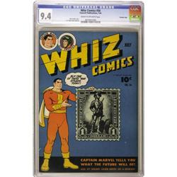 Whiz Comics #56 Crowley Copy pedigree (Fawcett, 1944) C