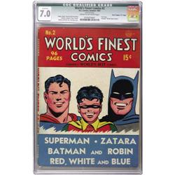 World's Finest Comics #2 Davis Crippen ("D" Copy)