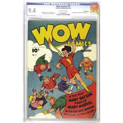 Wow Comics #17 Crowley Copy pedigree (Fawcett, 1943) CG