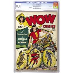 Wow Comics #24 Crowley Copy pedigree (Fawcett, 1944) CG