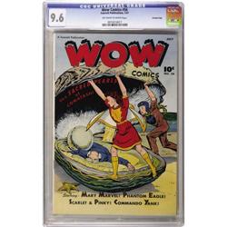 Wow Comics #56 Crowley Copy pedigree (Fawcett, 1947) CG