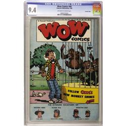 Wow Comics #66 Crowley Copy pedigree (Fawcett, 1948) CG