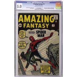 Amazing Fantasy #15 (Marvel, 1962) CGC VG/FN 5.0