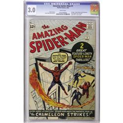 The Amazing Spider-Man #1 (Marvel, 1963) CGC GD/VG 3.0