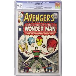 The Avengers #9 (Marvel, 1964) CGC NM- 9.2